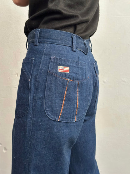 1970s Denim trousers - w27