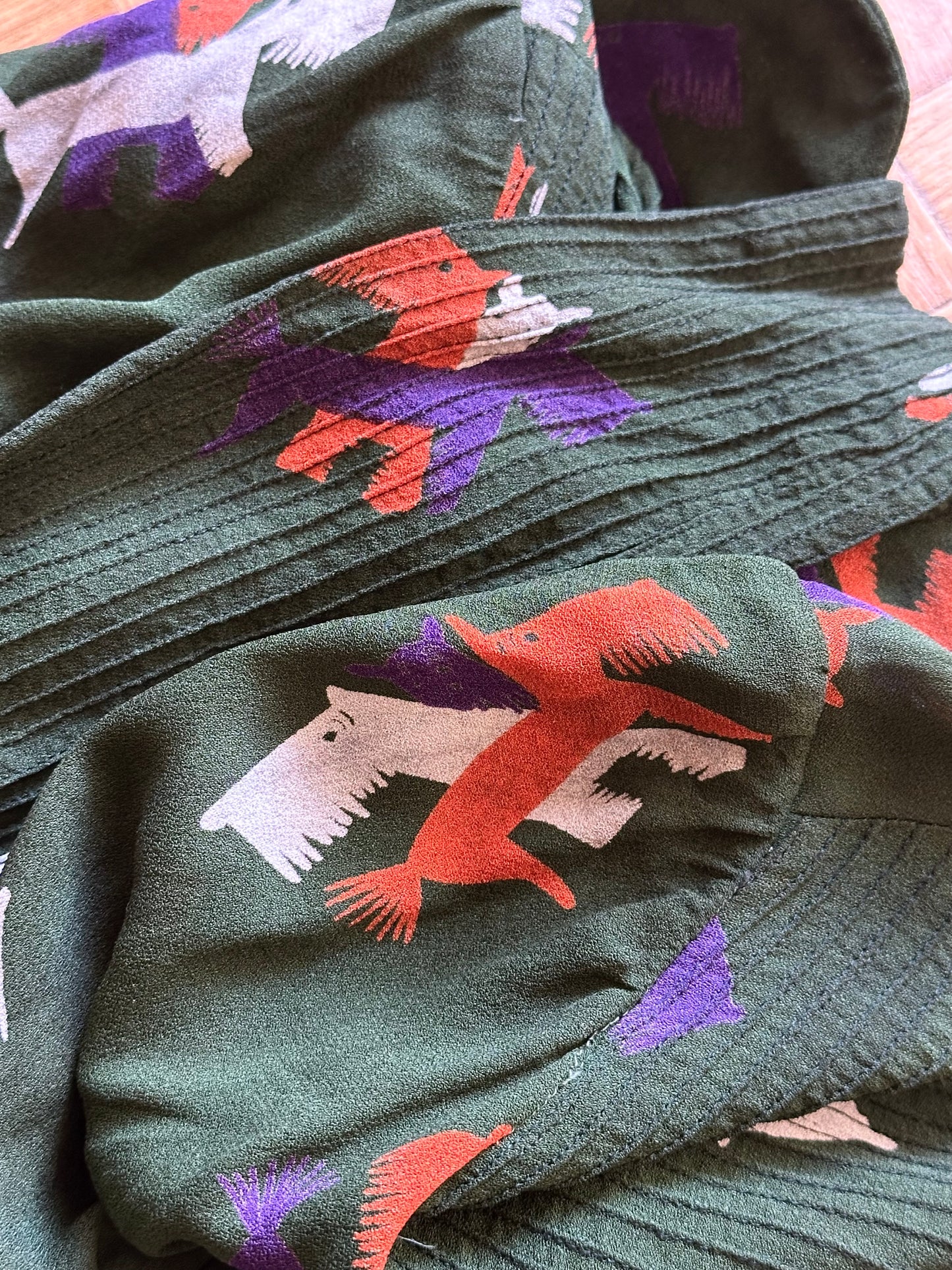 60-70s France blouse