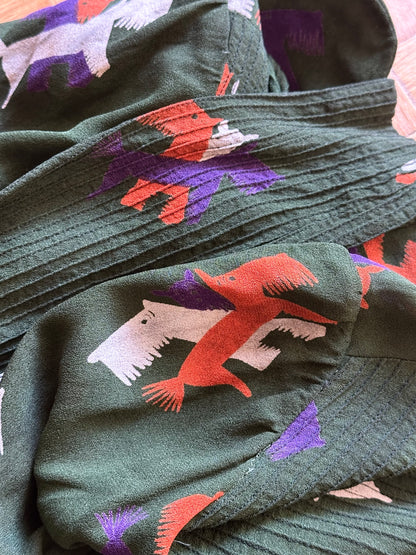 60-70s France blouse