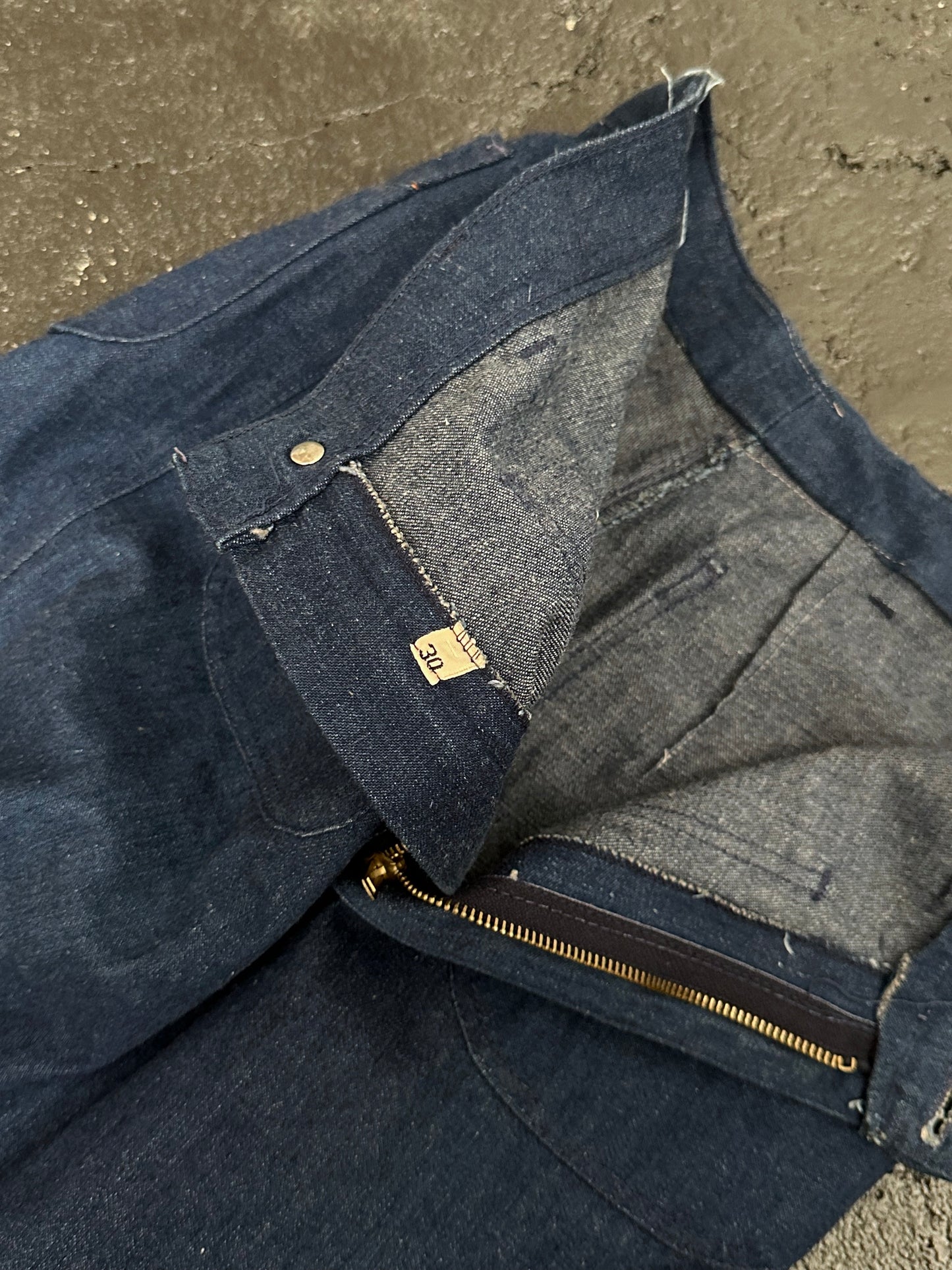 1970s Denim trousers - w27