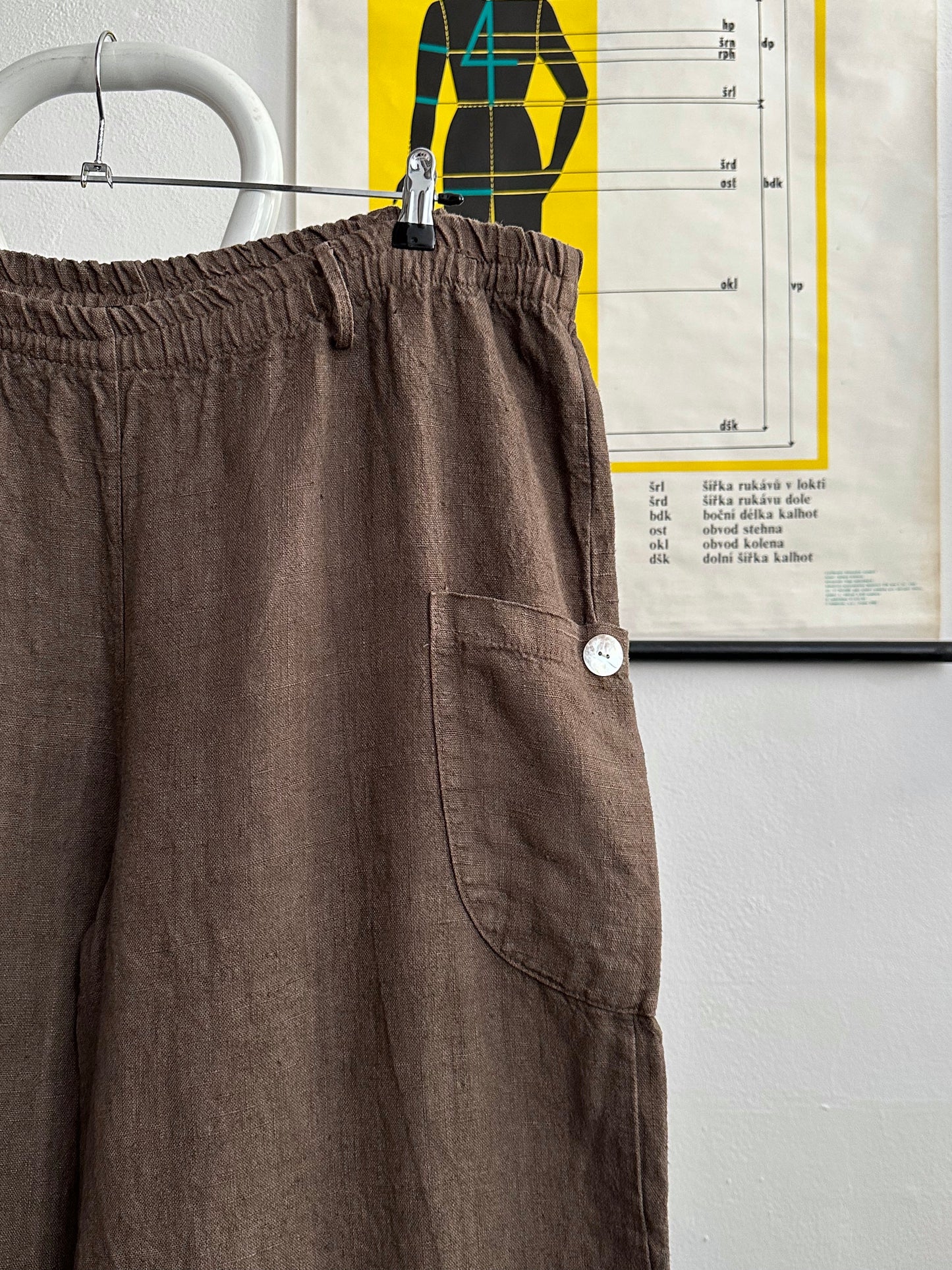 Italy Linen trousers