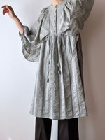 gray cotton dress