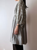 gray cotton dress