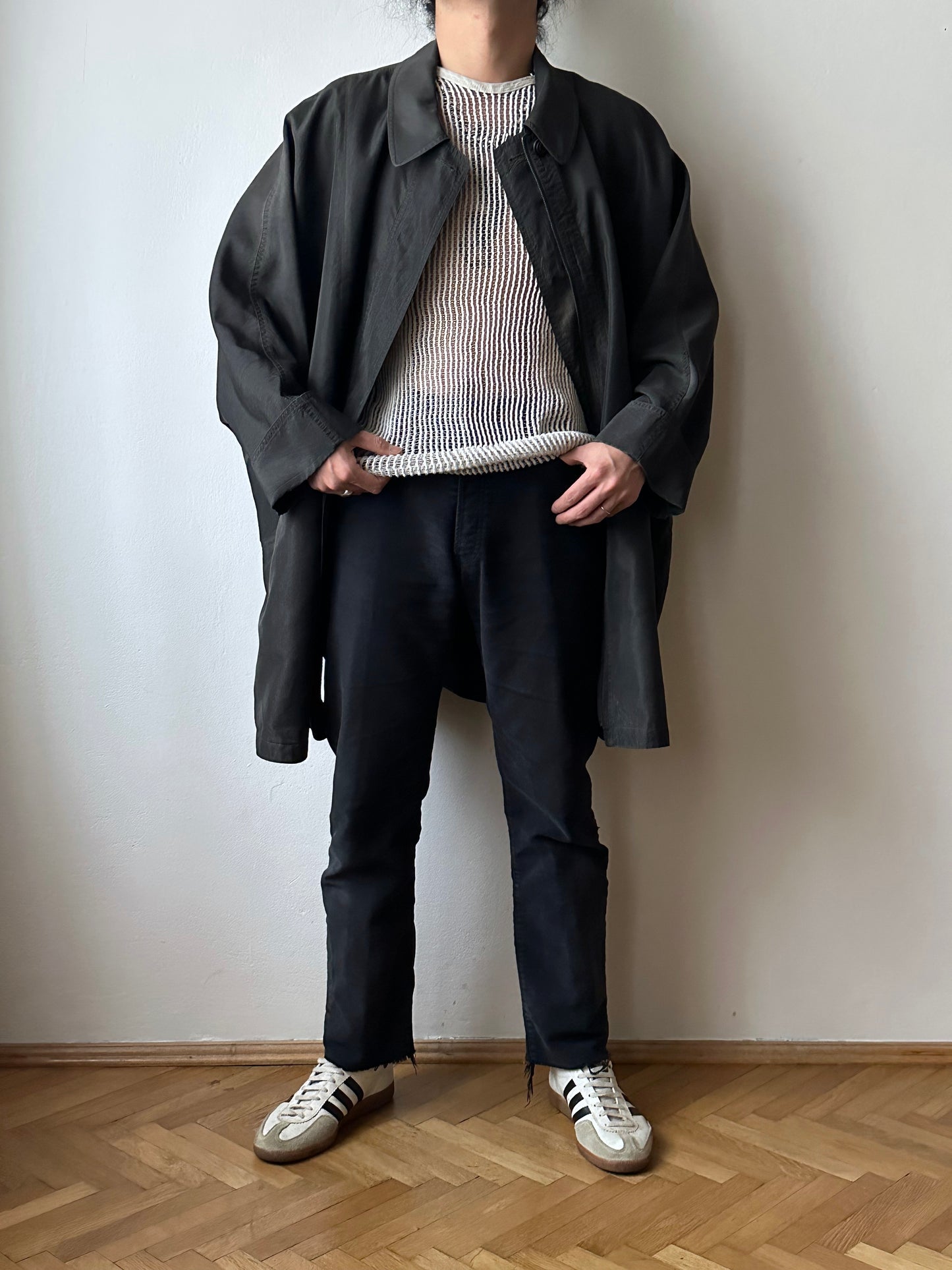 Cotton / Nylon reversible jacket