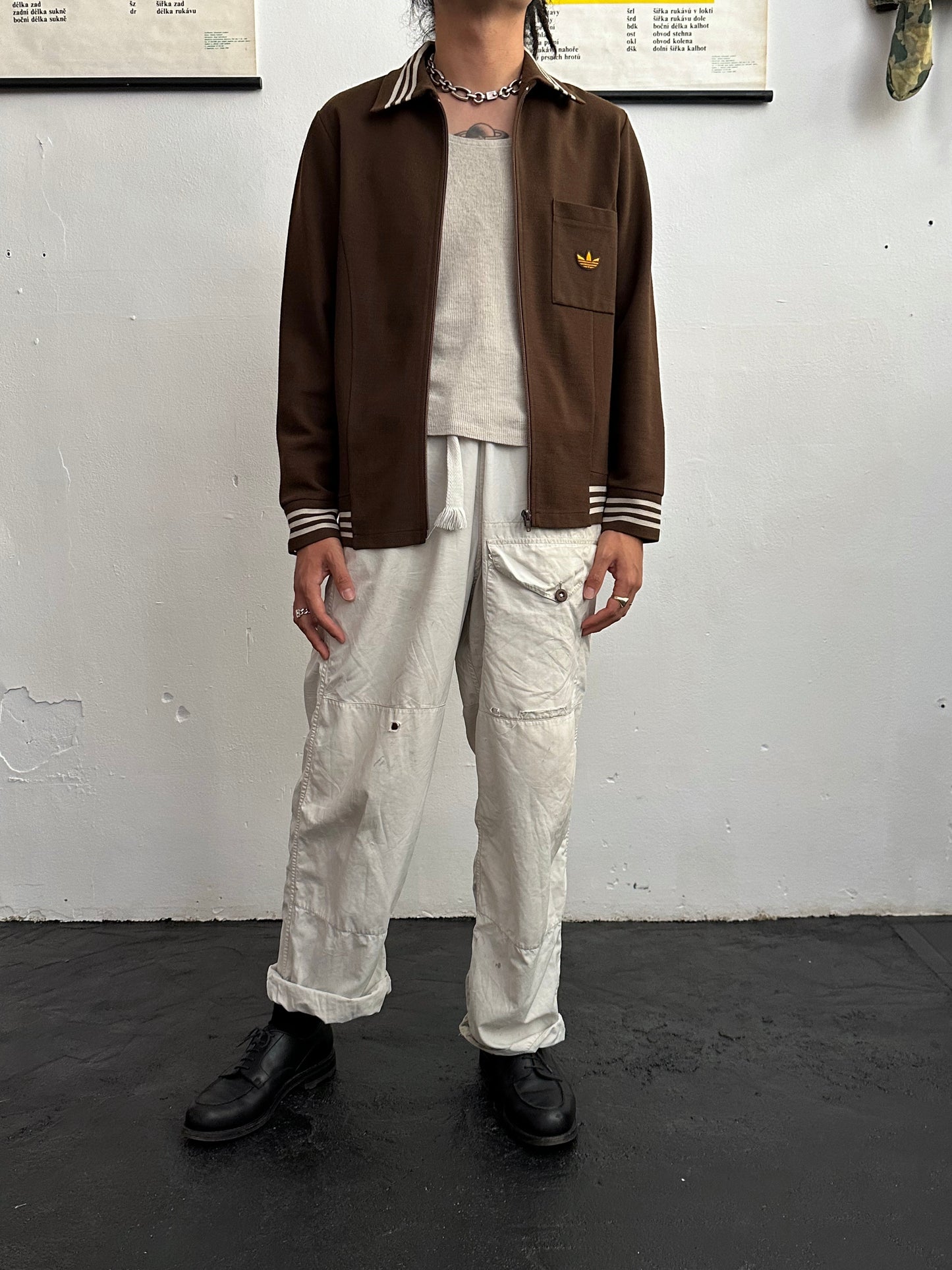 1970s Brown Adidas