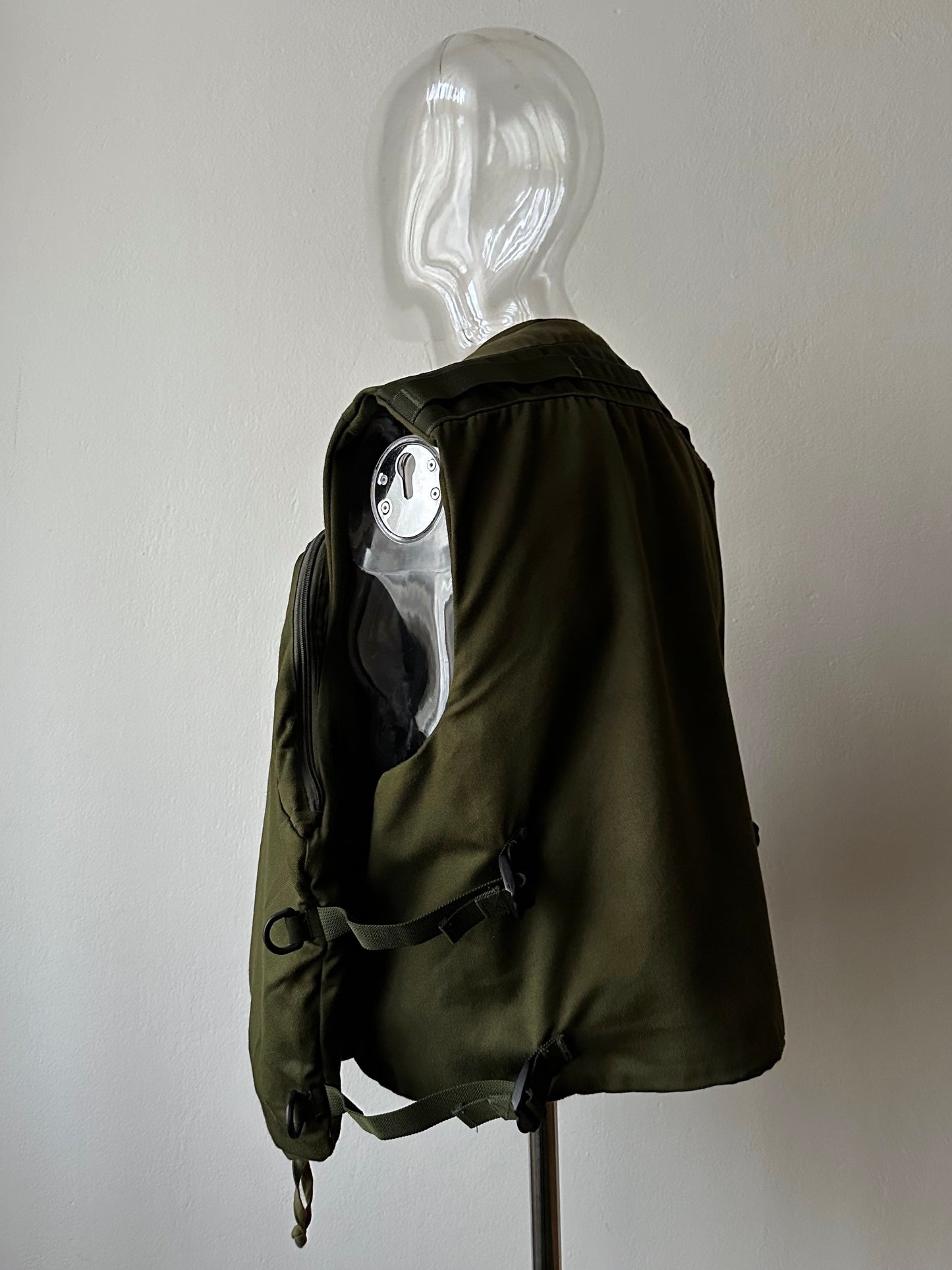 90s uk military afv crew vest