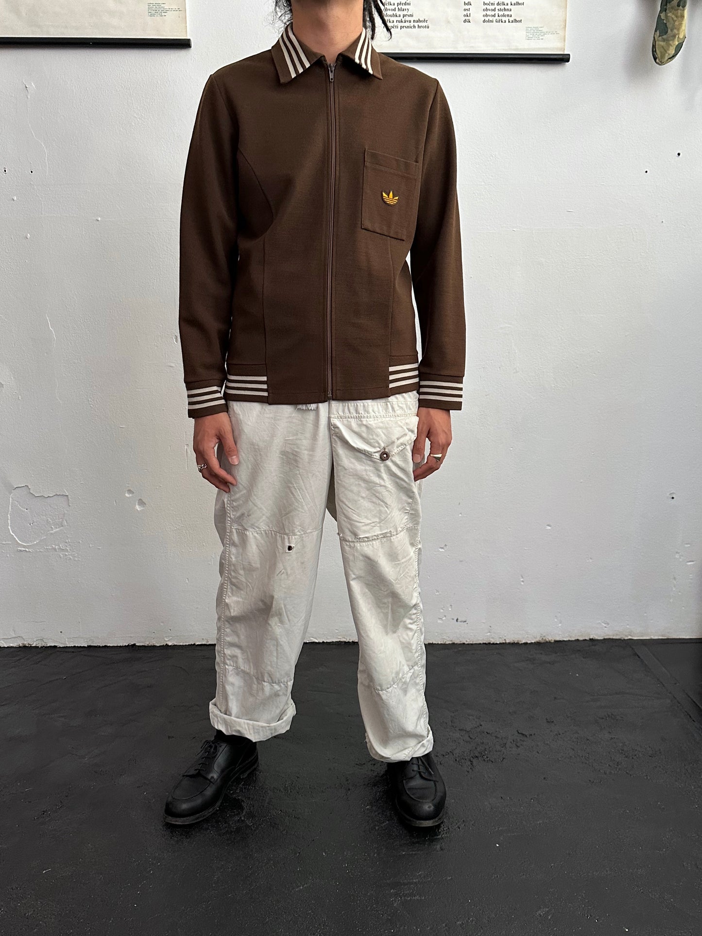 1970s Brown Adidas