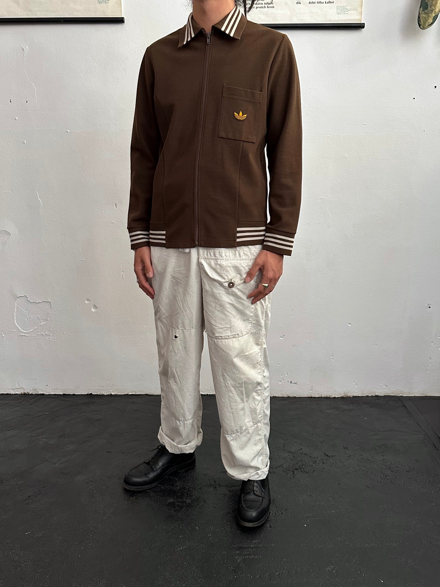 1970s Brown Adidas