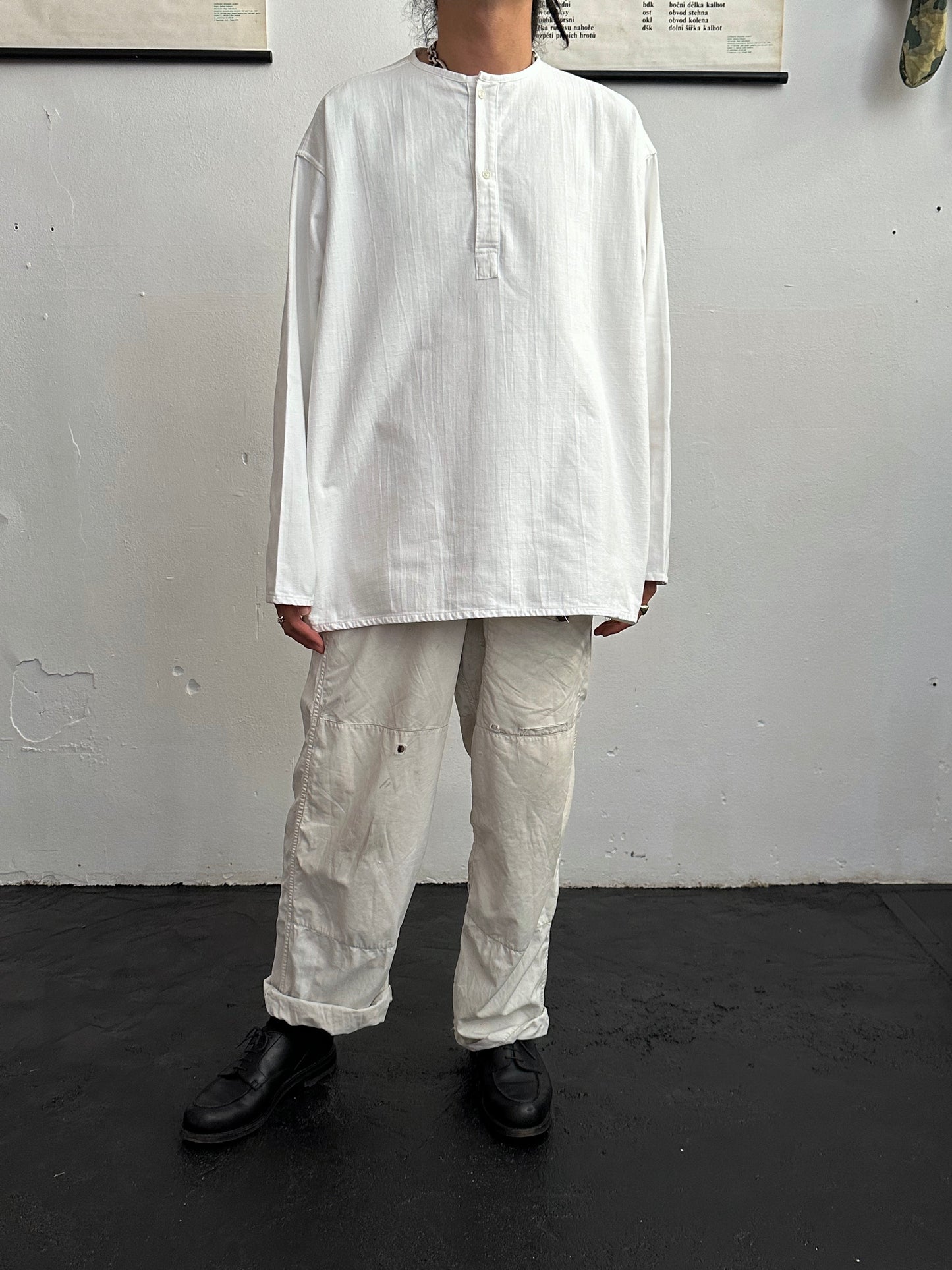1970s Russian military sleeping shirt