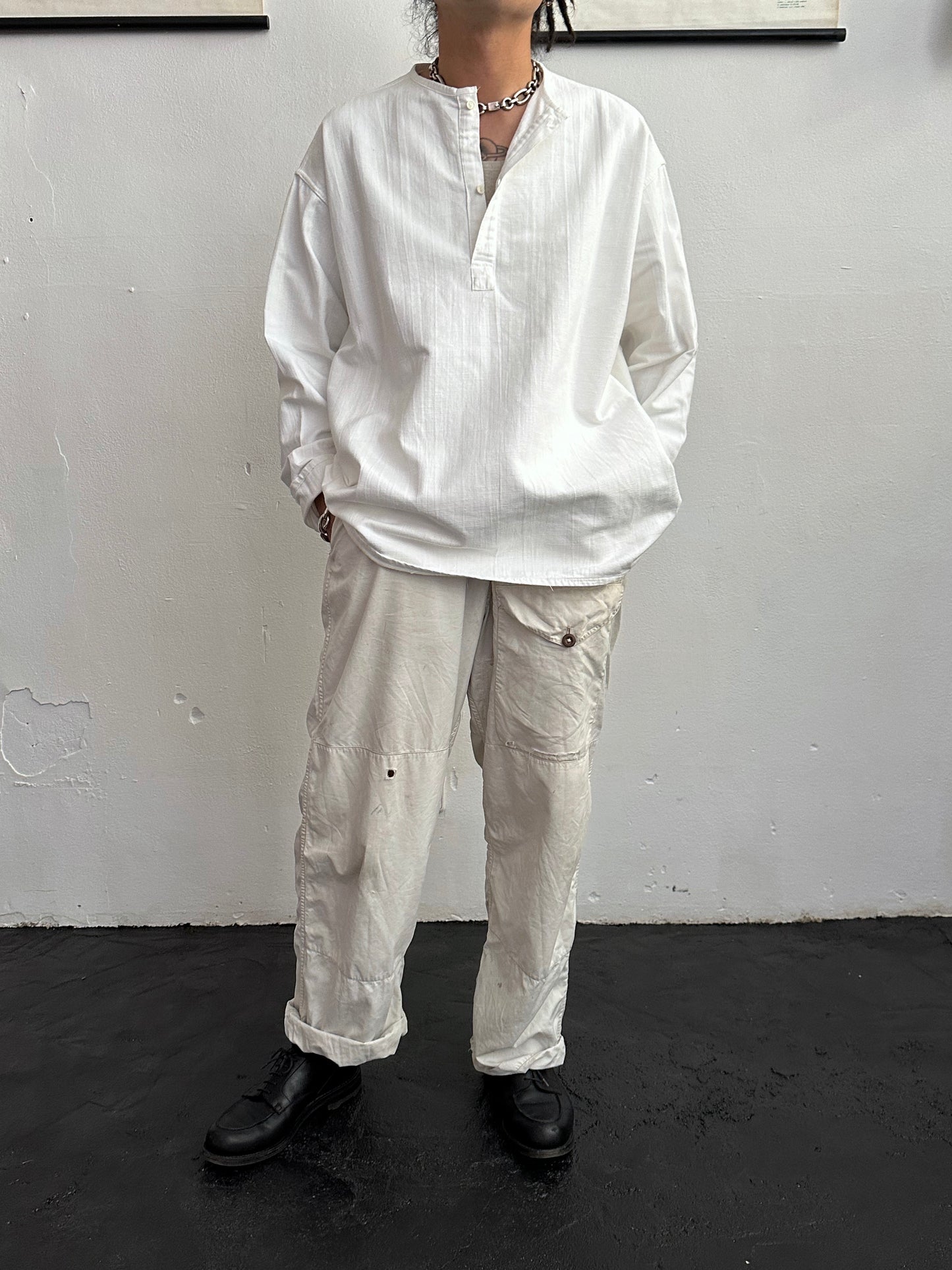 1970s Russian military sleeping shirt