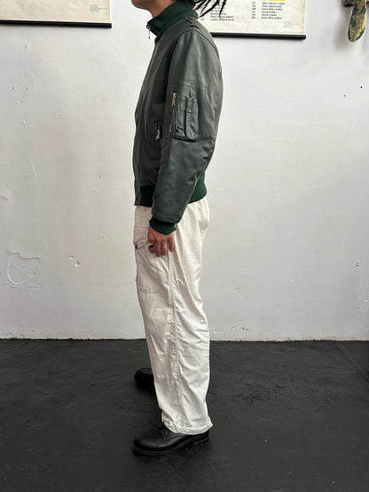 1980s West German Border Guard Leather Jacket