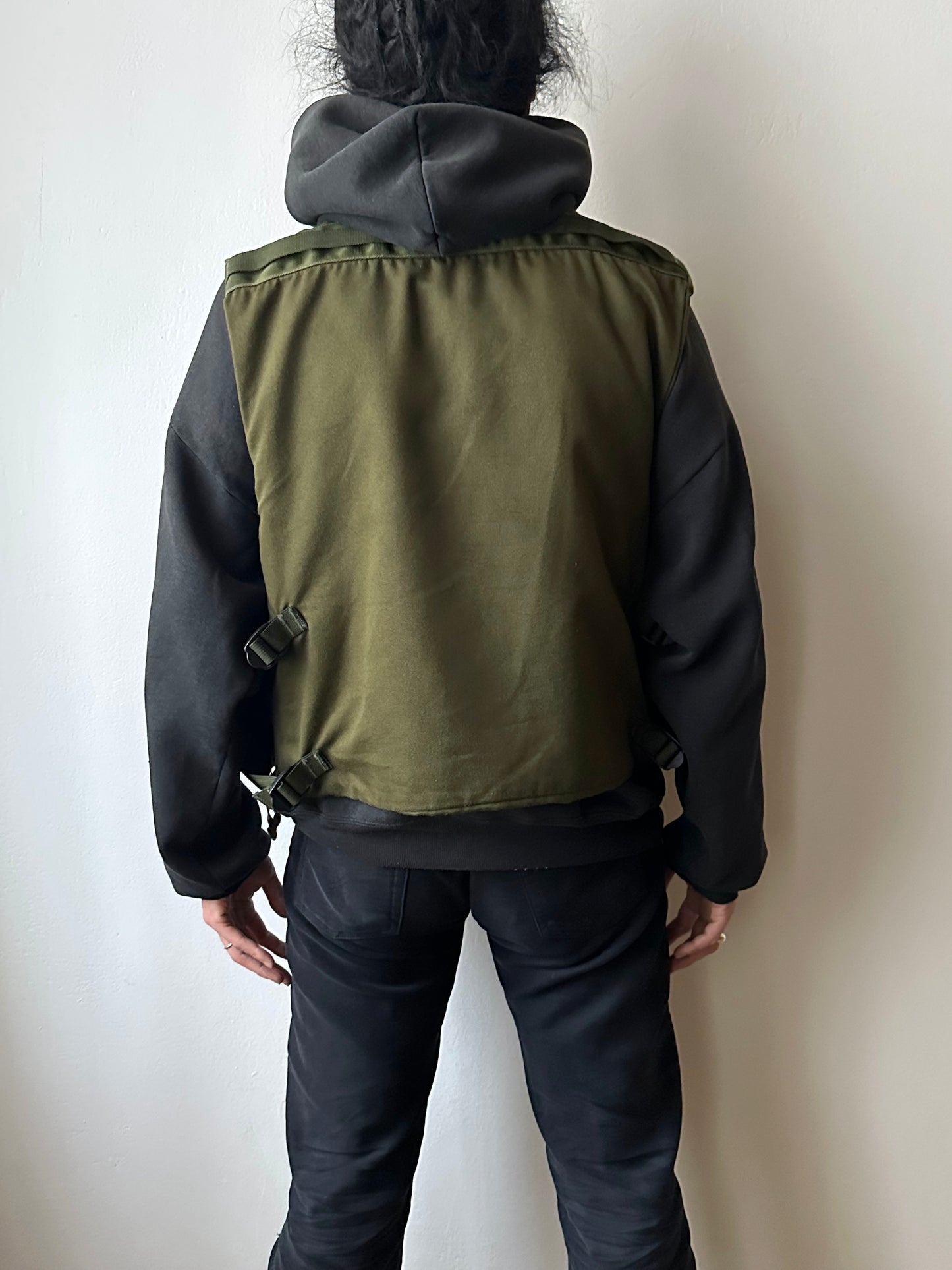 90s uk military afv crew vest