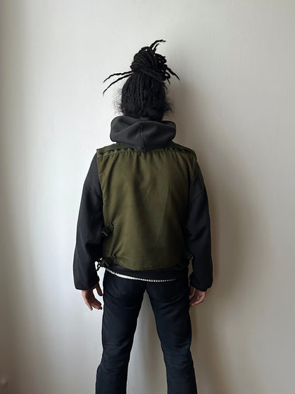 90s uk military afv crew vest