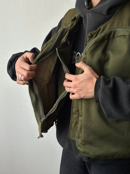 90s uk military afv crew vest