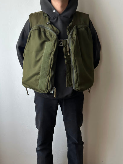 90s uk military afv crew vest