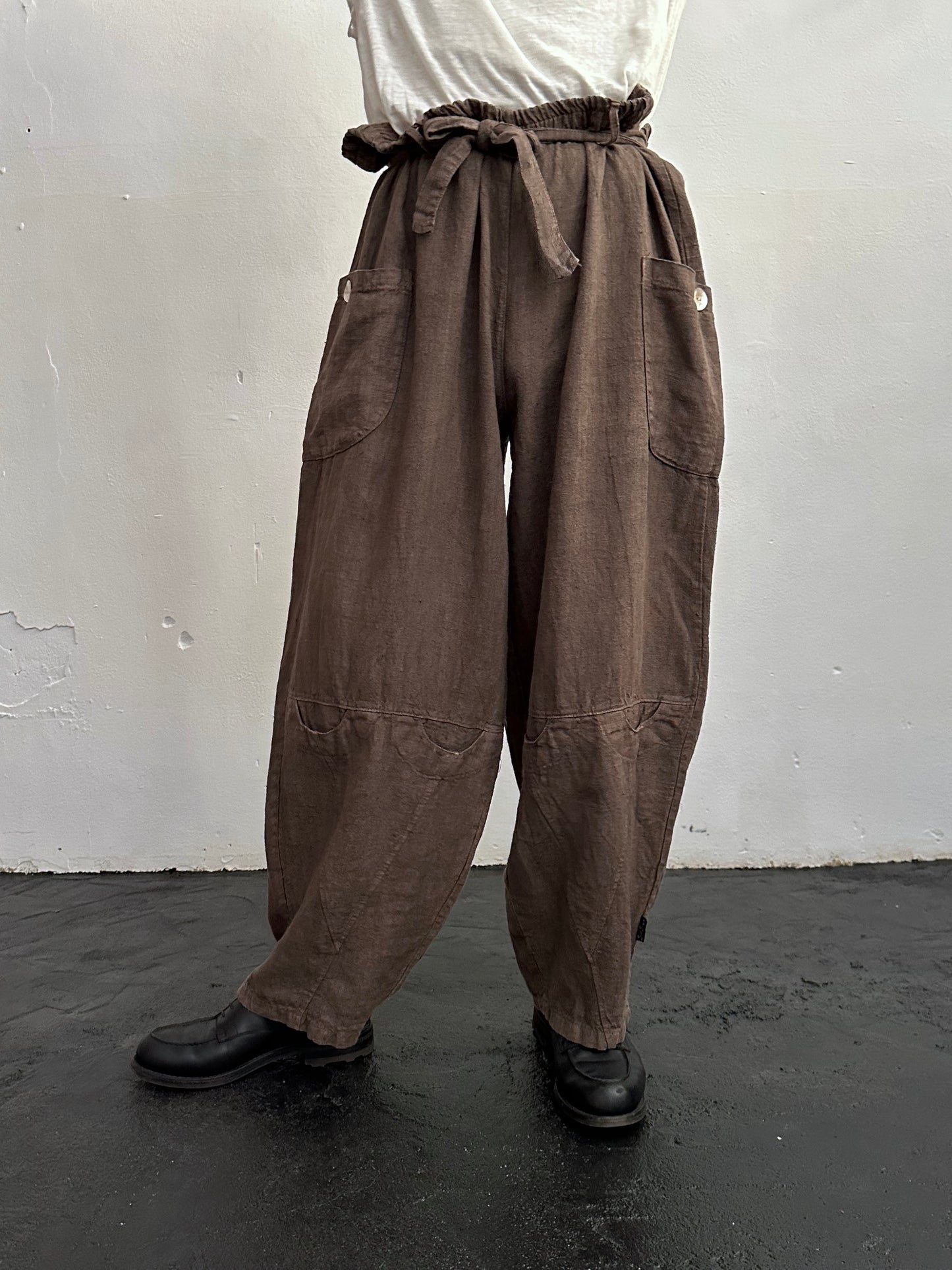 Italy Linen trousers