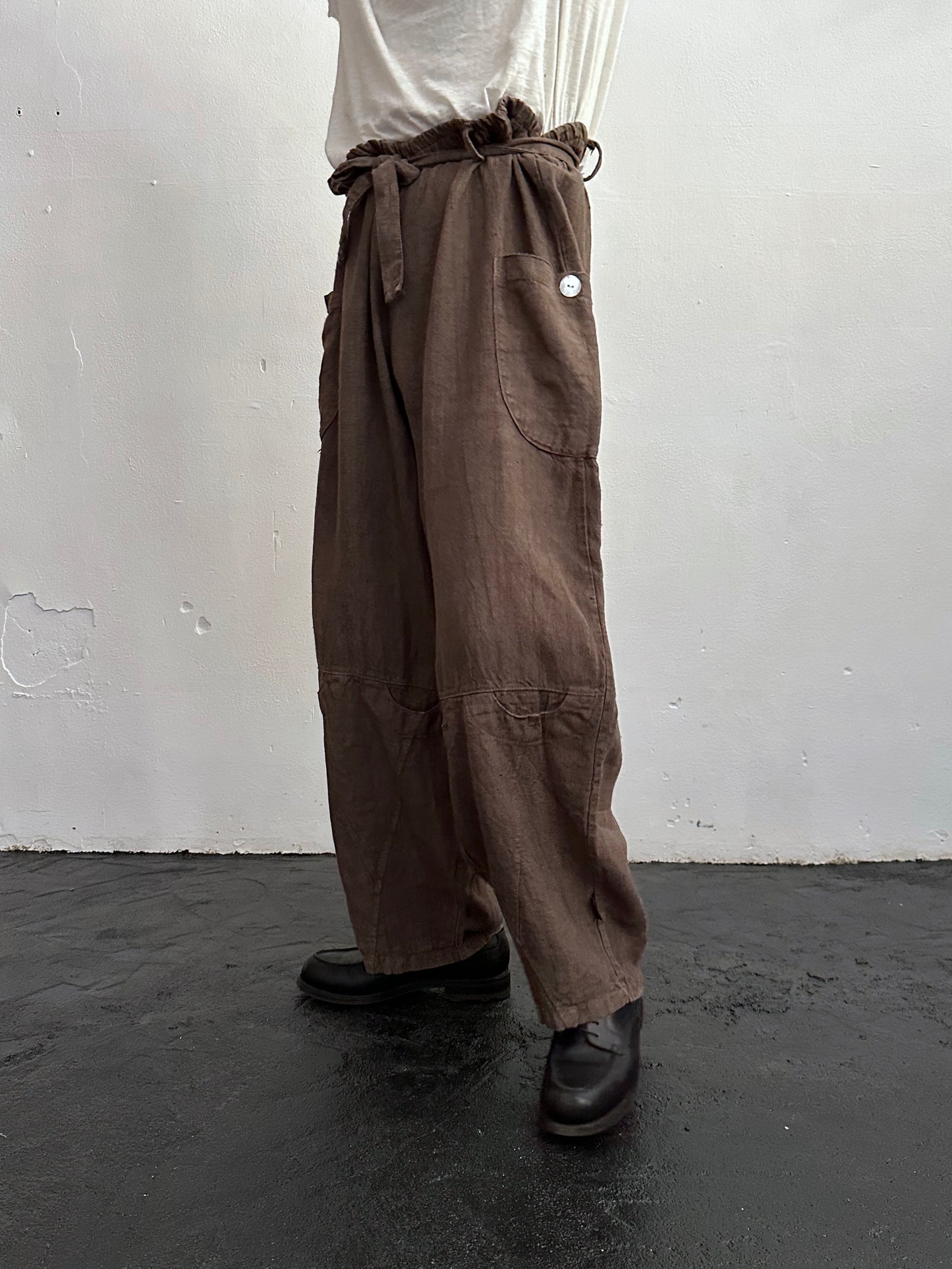 Italy Linen trousers
