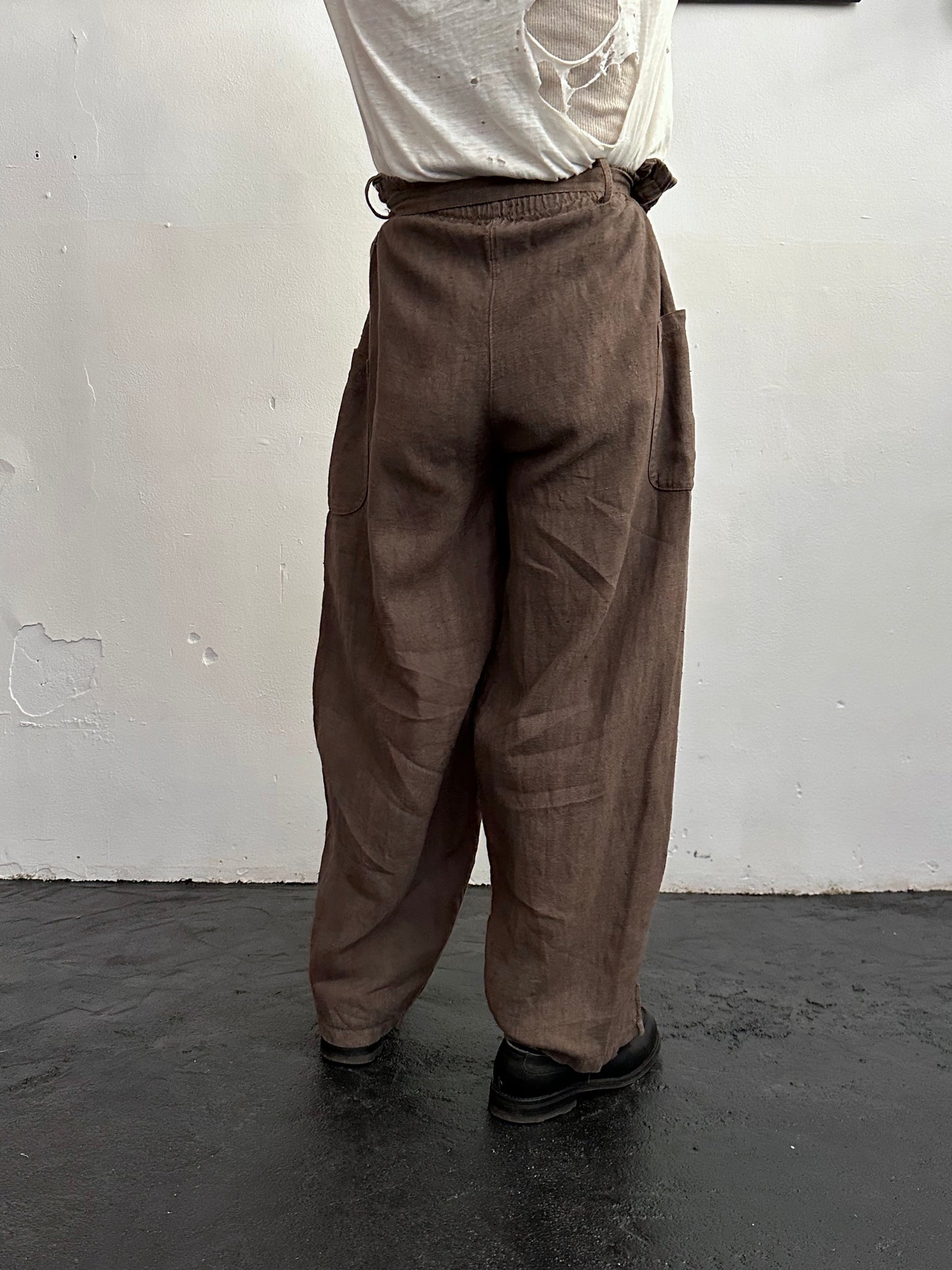 Italy Linen trousers