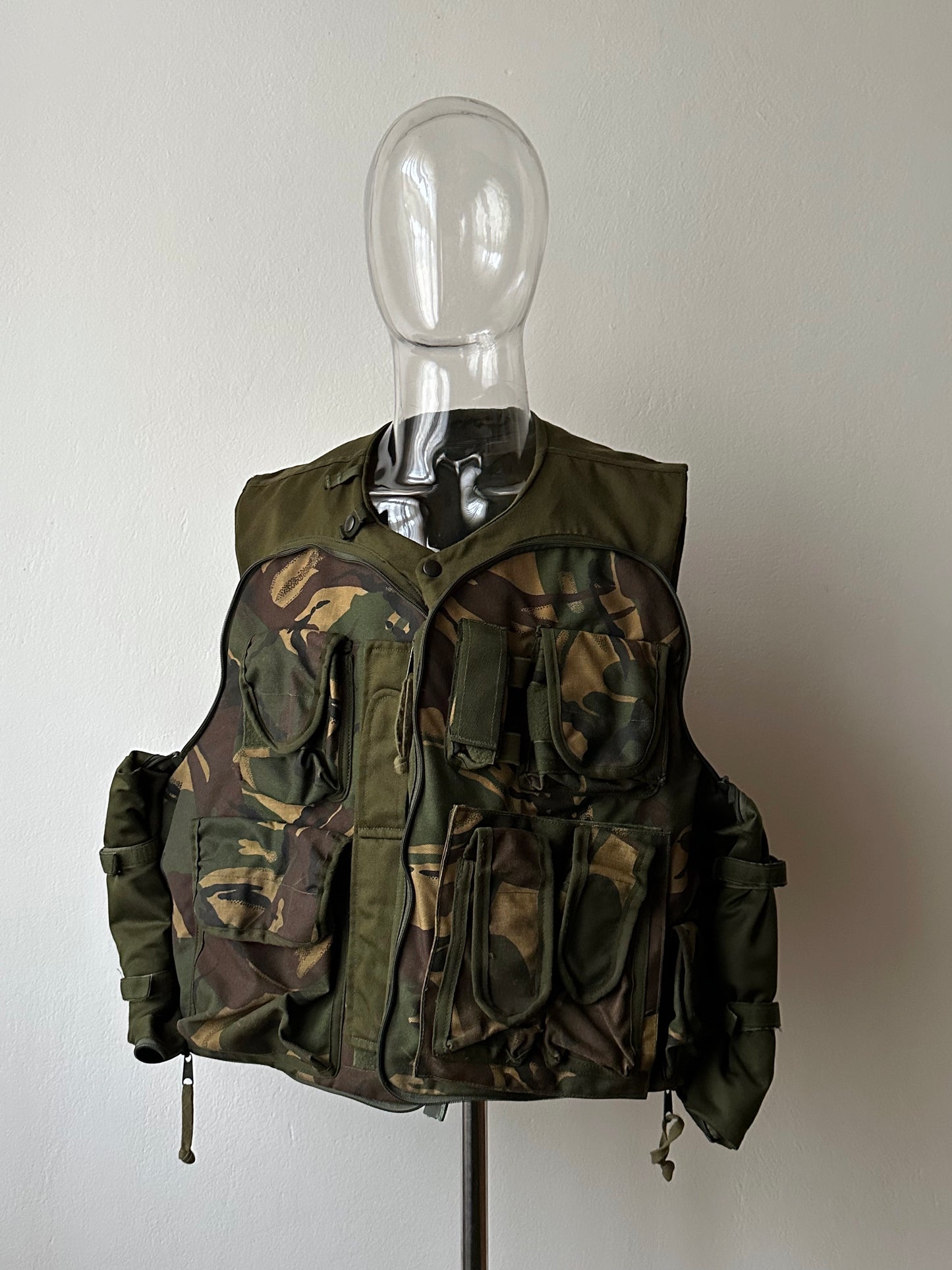90s uk military afv crew vest