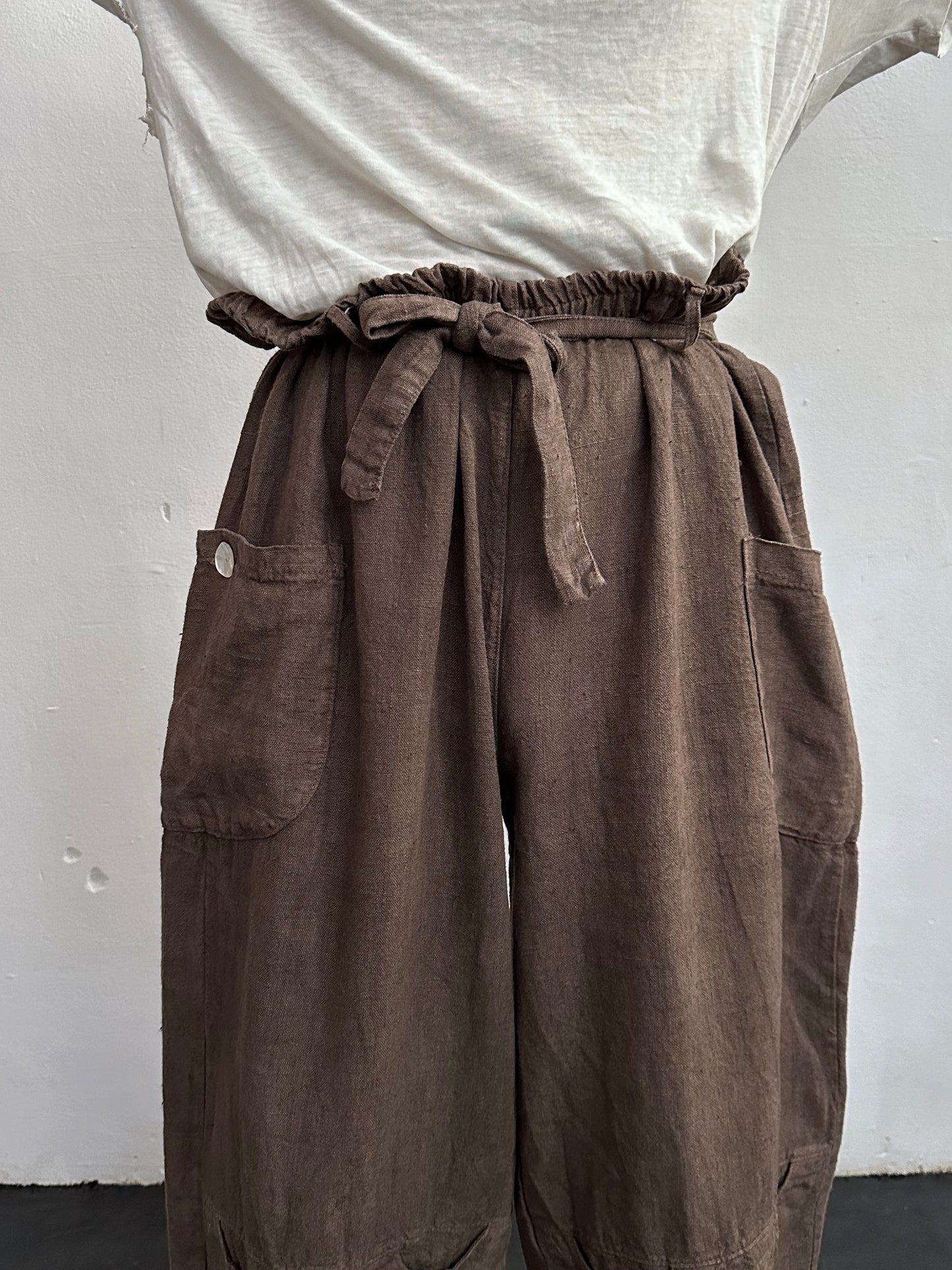 Italy Linen trousers