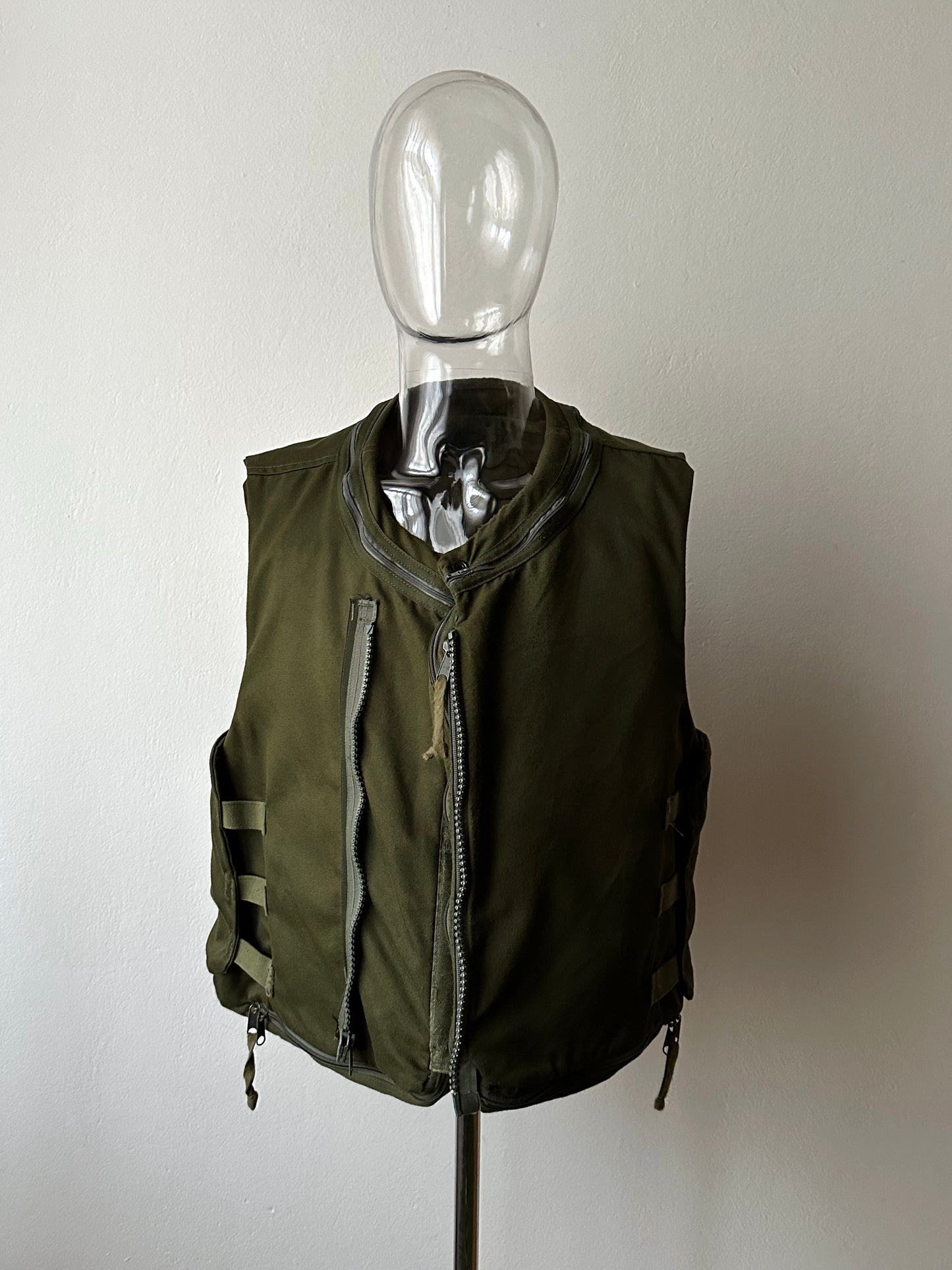 90s uk military afv crew vest