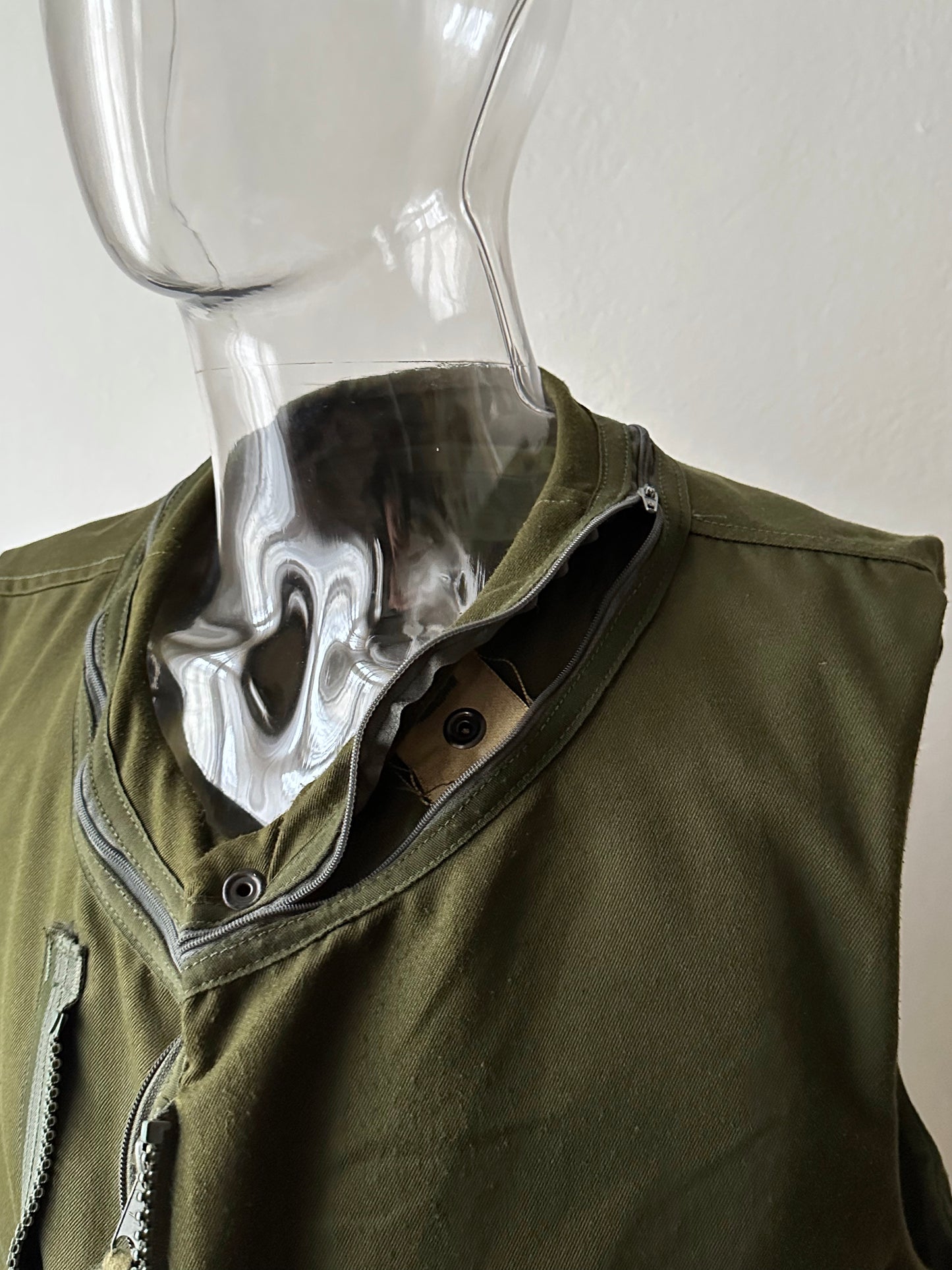 90s uk military afv crew vest