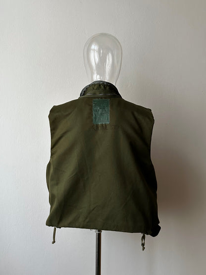 90s uk military afv crew vest