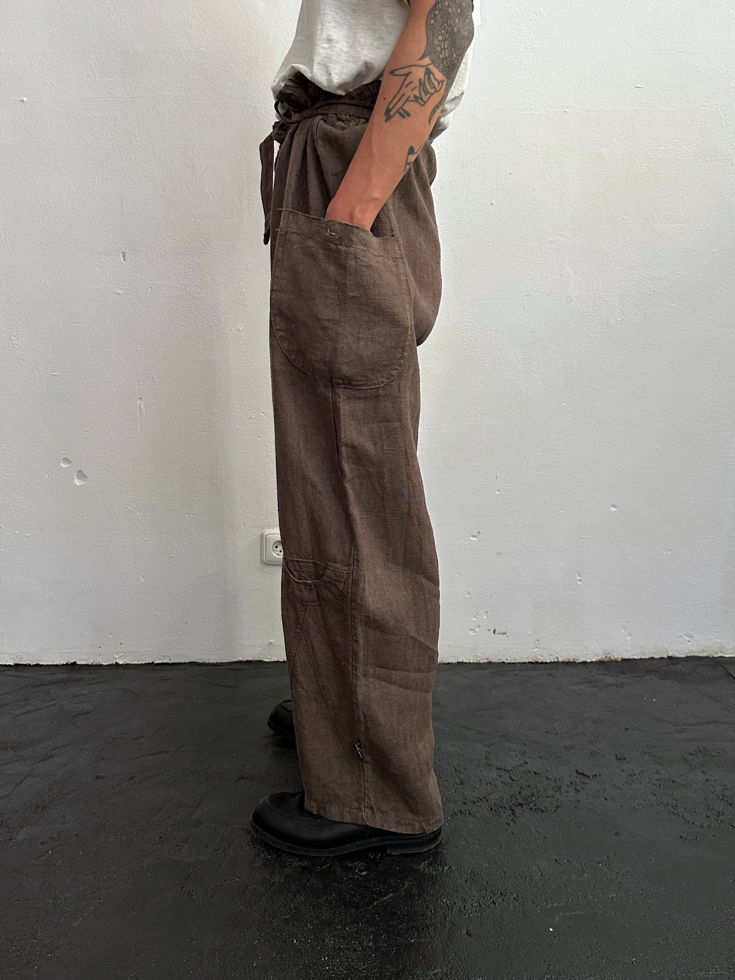 Italy Linen trousers