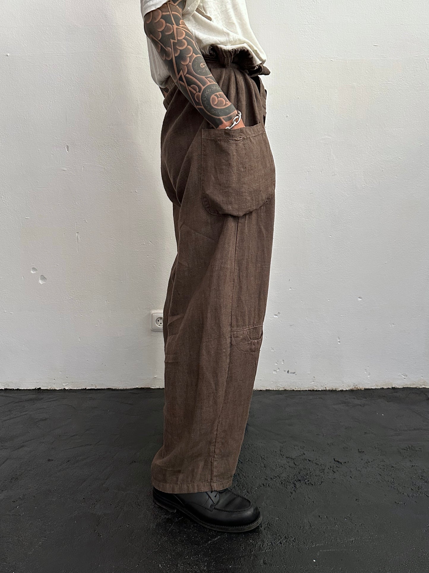 Italy Linen trousers