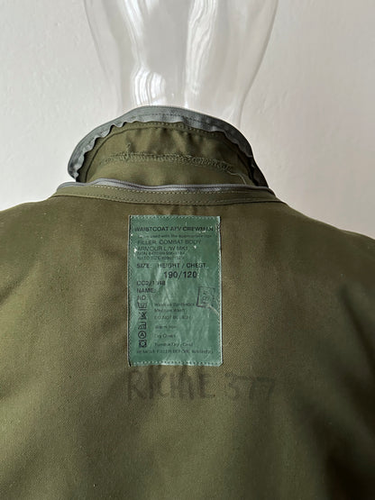90s uk military afv crew vest