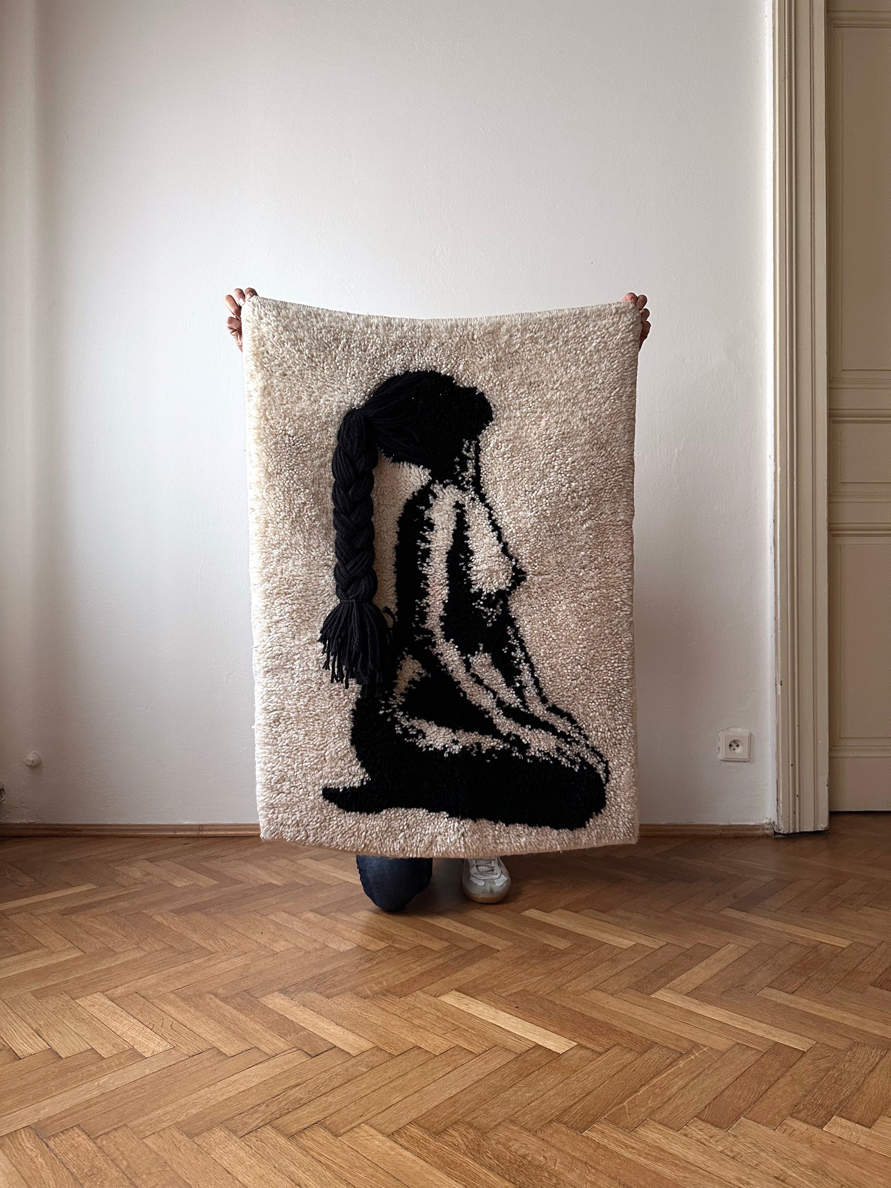 1960s Mid century modern pile rug – TOTO