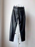 Italy leather trouser