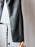 Italy leather trouser