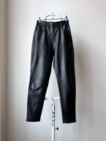 Italy leather trouser