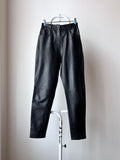 Italy leather trouser