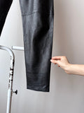 Italy leather trouser