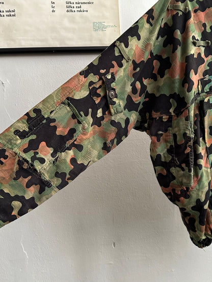 1950s Československá lidová armáda DUBÁKY camouflage jacket