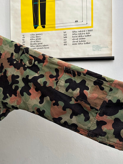 1950s Československá lidová armáda DUBÁKY camouflage jacket