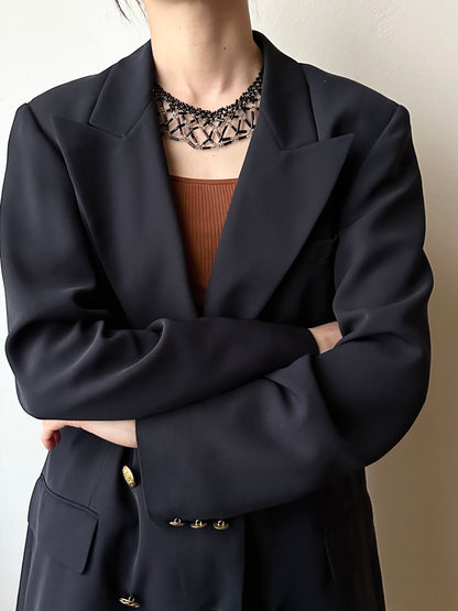 Czechoslovakia vintage beaded collar