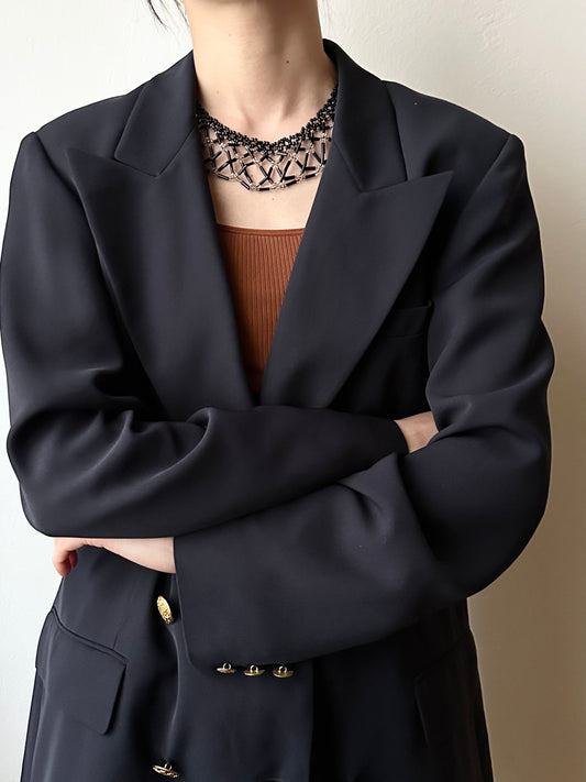 Czechoslovakia vintage beaded collar