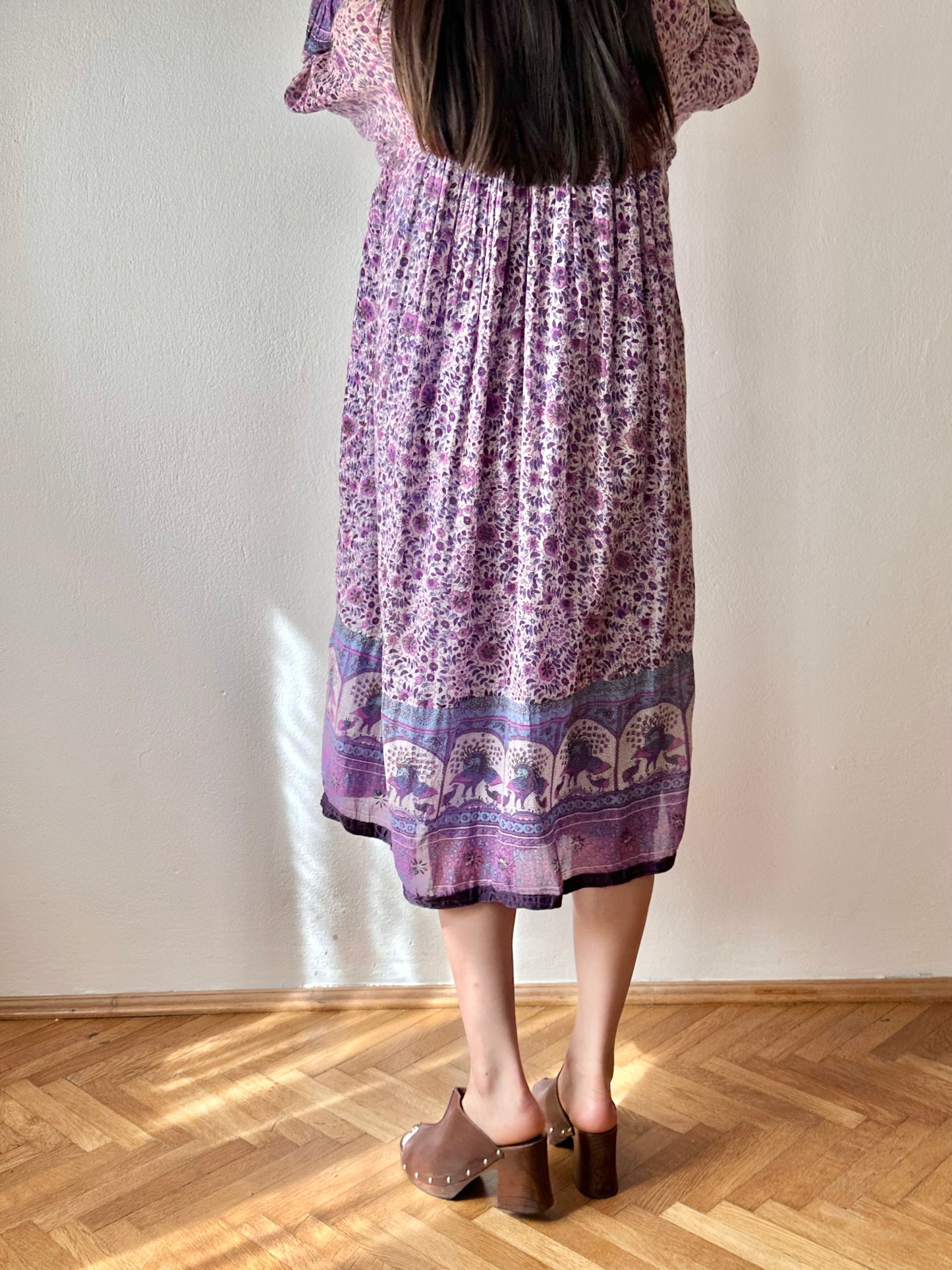 70s Indian cotton dress