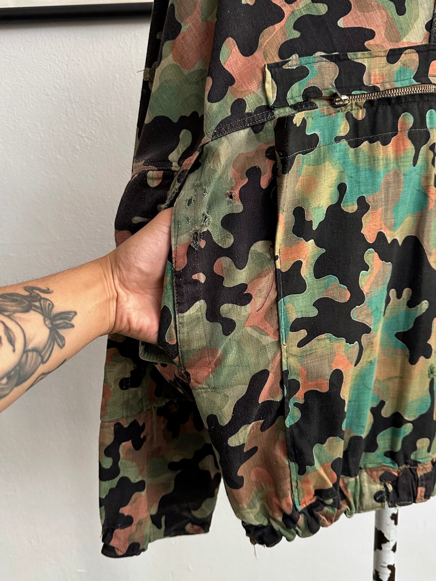 1950s Československá lidová armáda DUBÁKY camouflage jacket