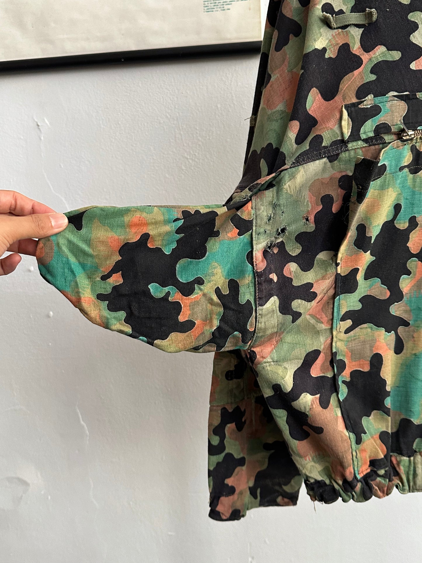 1950s Československá lidová armáda DUBÁKY camouflage jacket