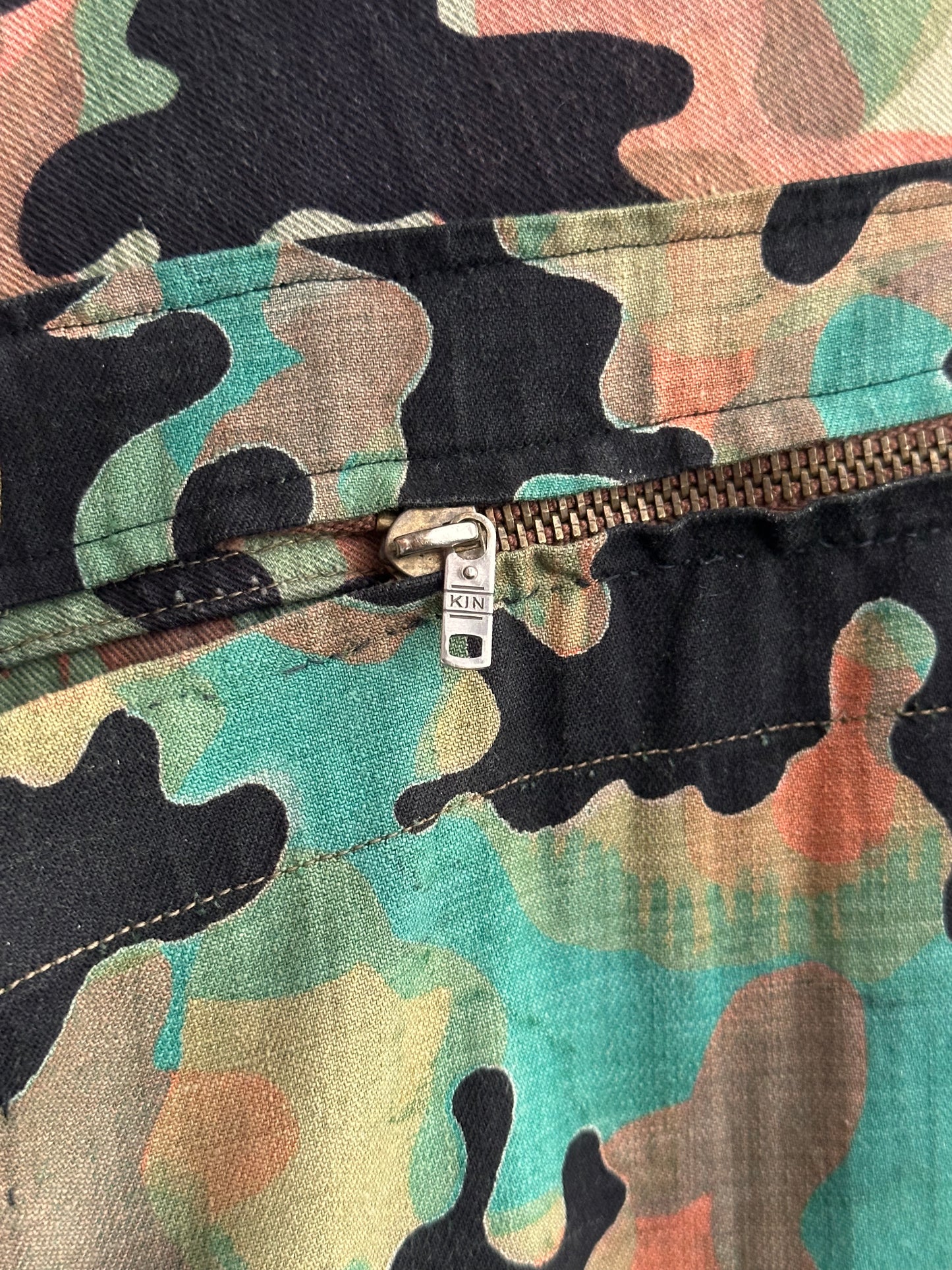 1950s Československá lidová armáda DUBÁKY camouflage jacket