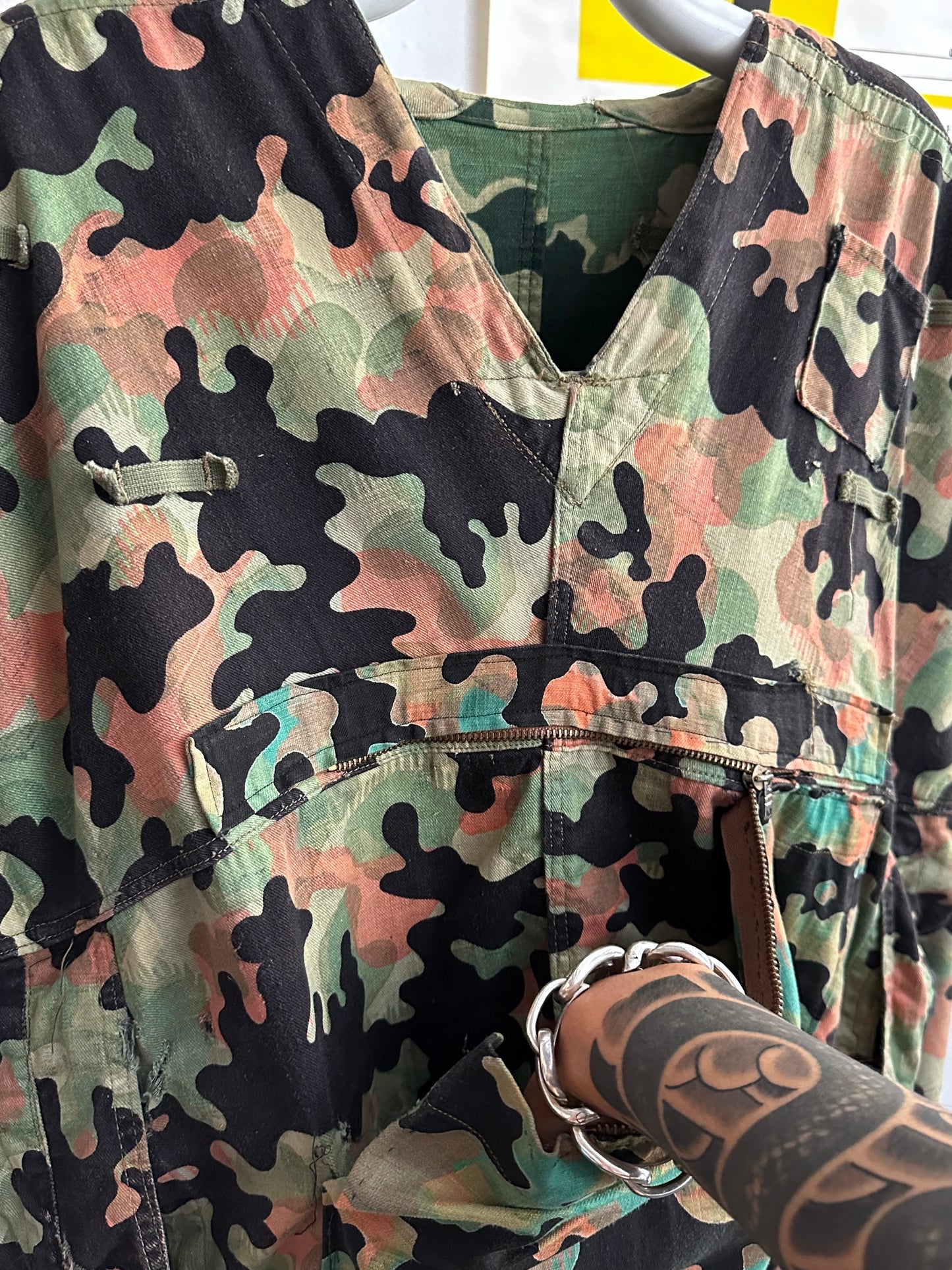 1950s Československá lidová armáda DUBÁKY camouflage jacket