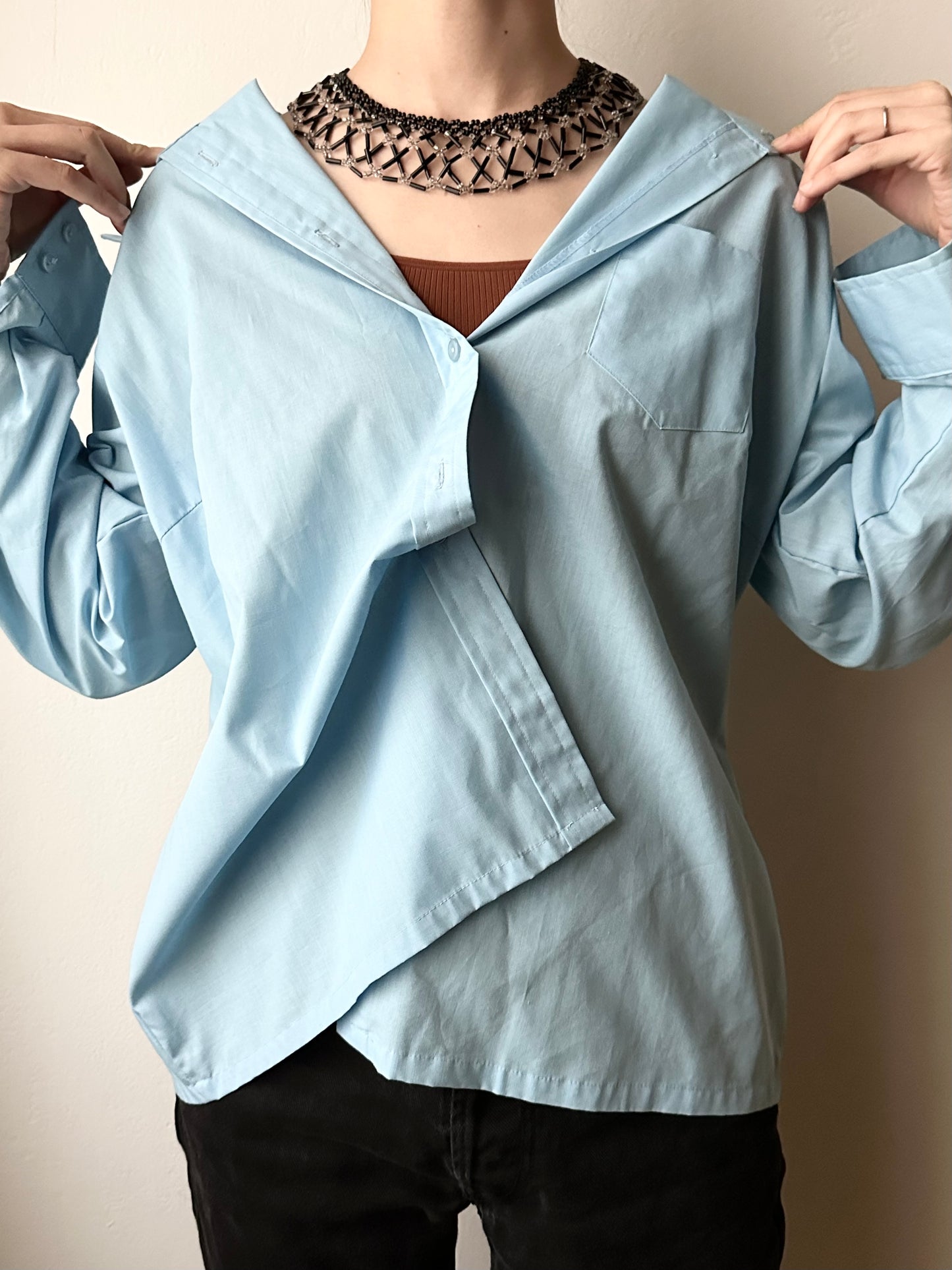 Czechoslovakia vintage beaded collar