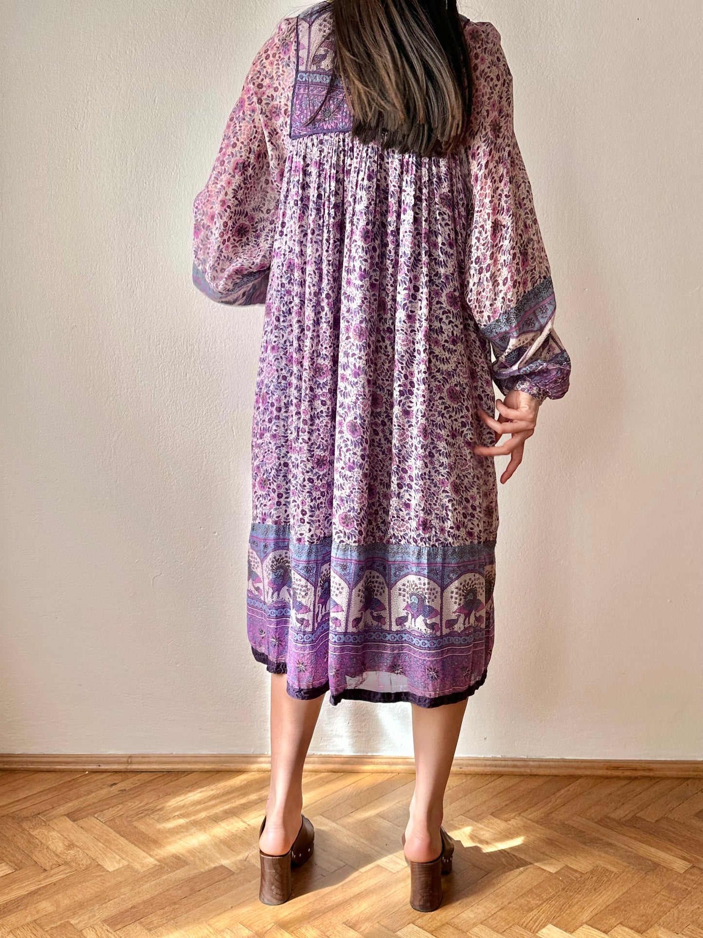 70s Indian cotton dress