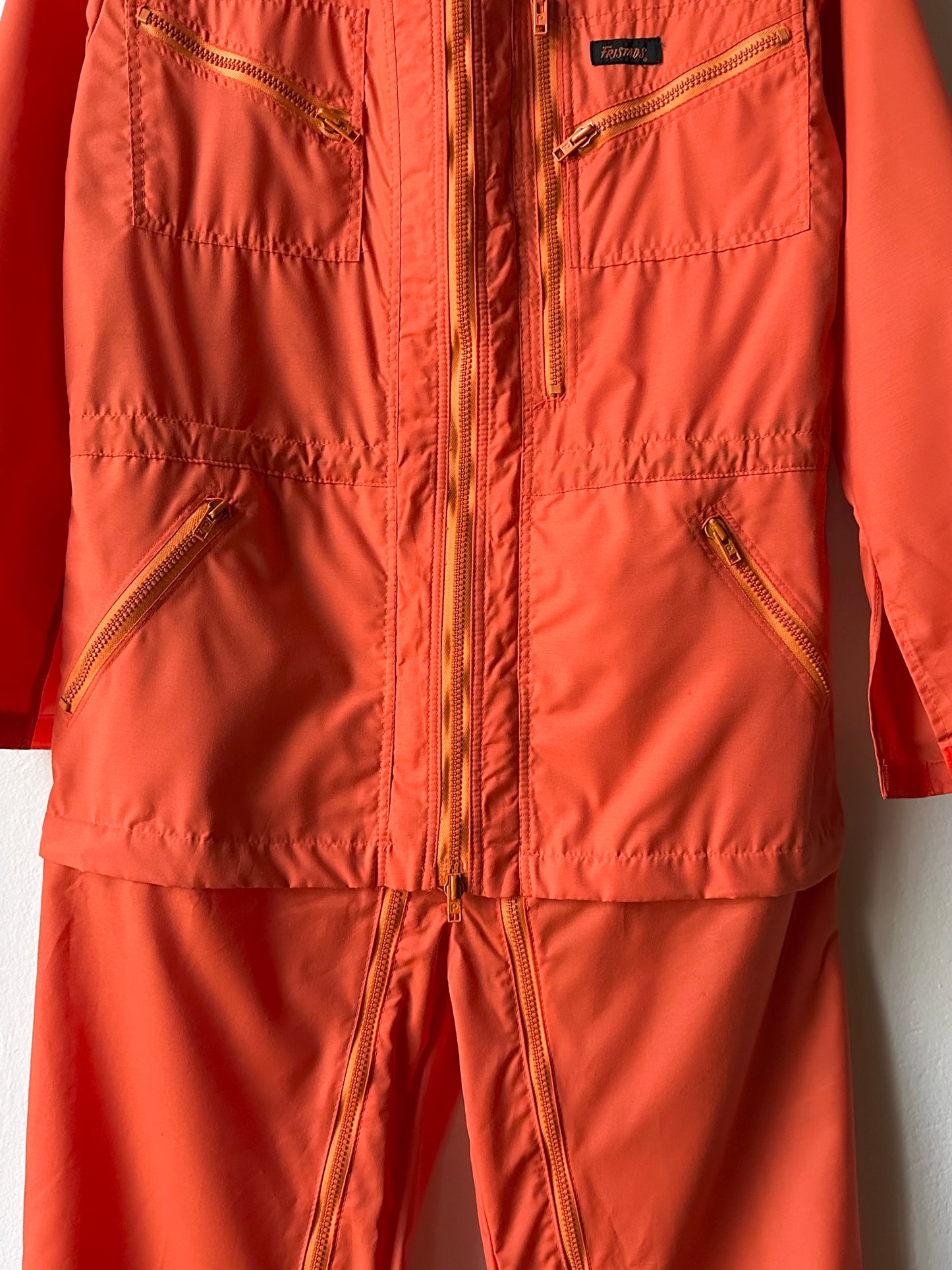 80s unique orange jumpsuits