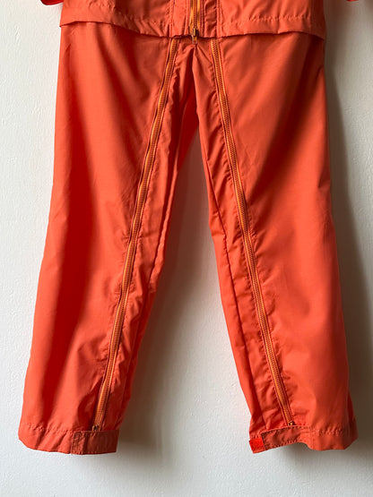 80s unique orange jumpsuits