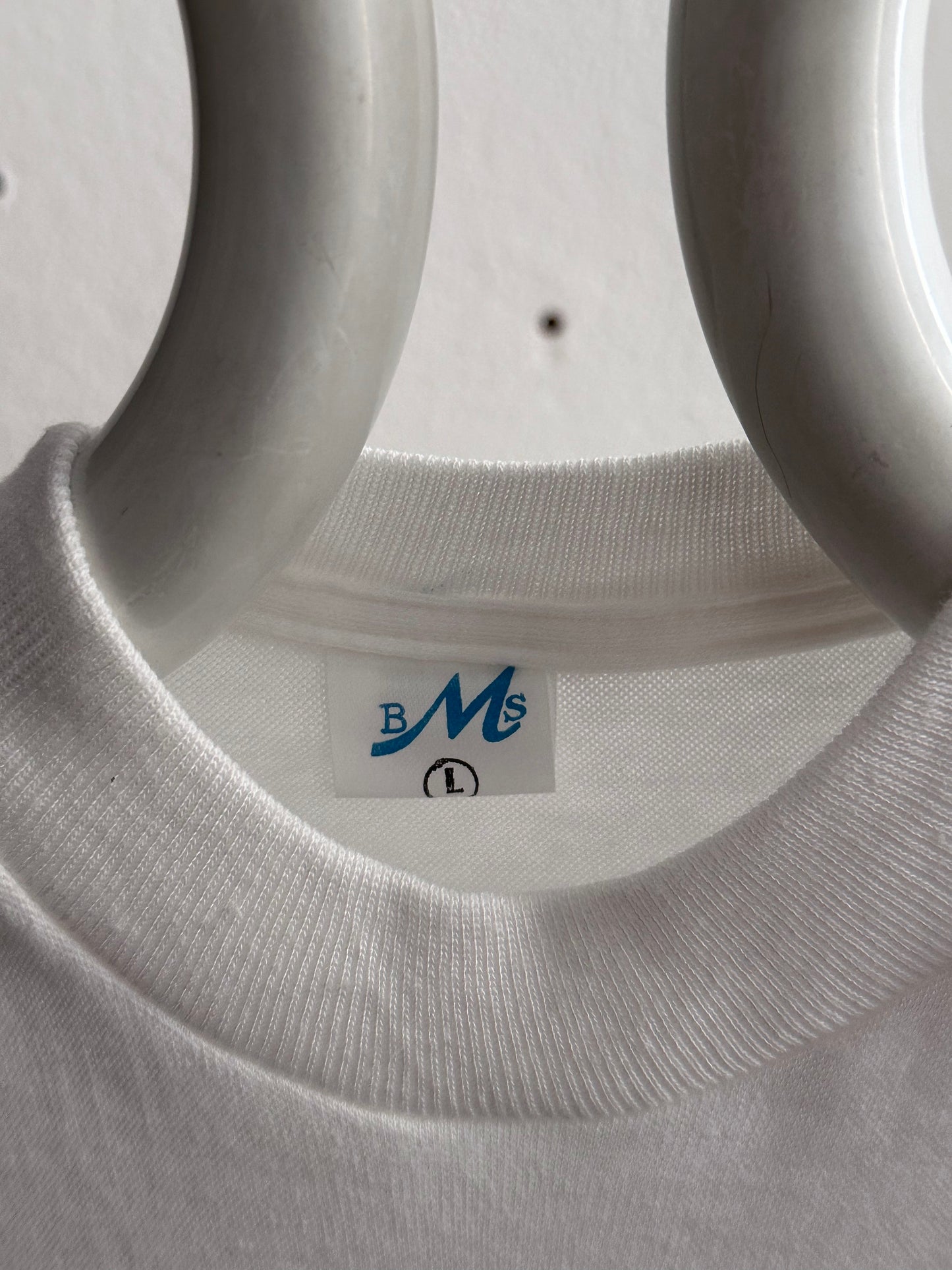 90s White Tee 4-Pack - L